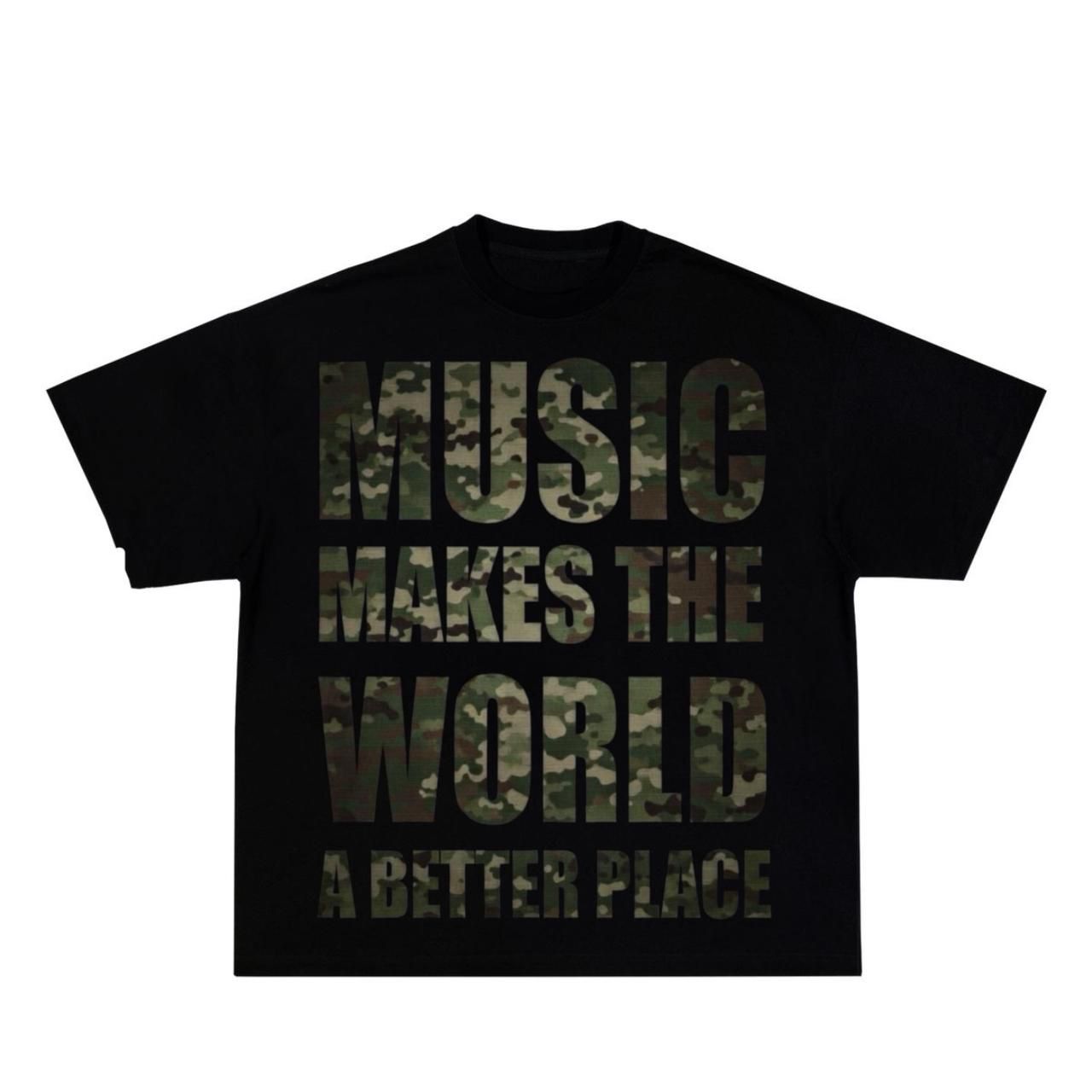 Better Place Oversized Tee – Black