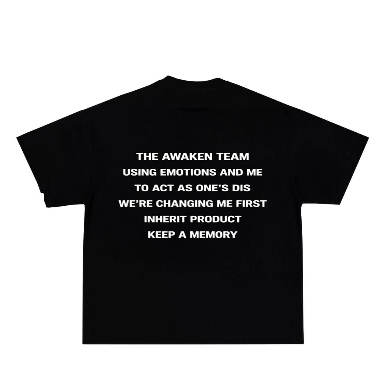Memory Signal Oversized Tee – Black