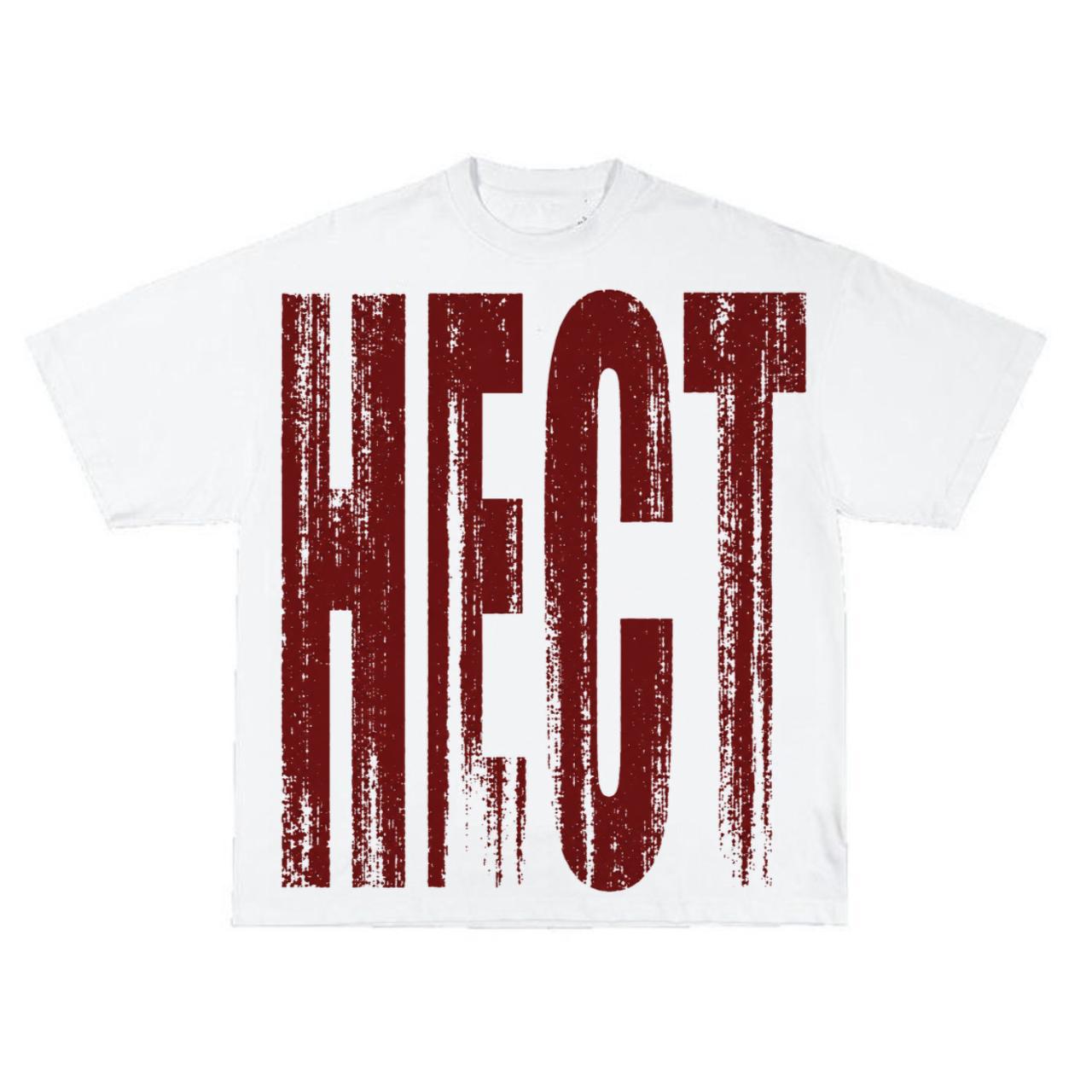 Hect Oversized Tee – White